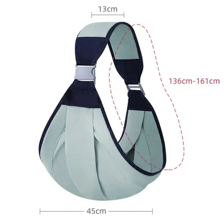 Porte-bébé hanche avec un filet respirant - Vert