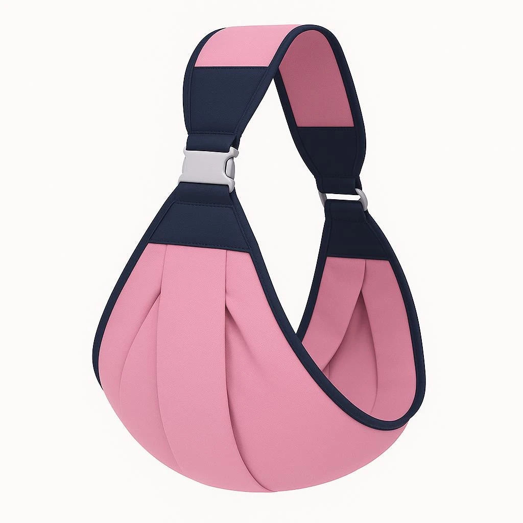 Porte-bébé hanche - Rose